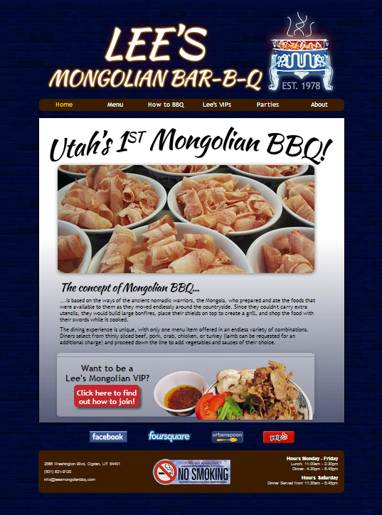 Lee's Mongolian BBQ – Miki Hickel – Art, Design, & Marketing